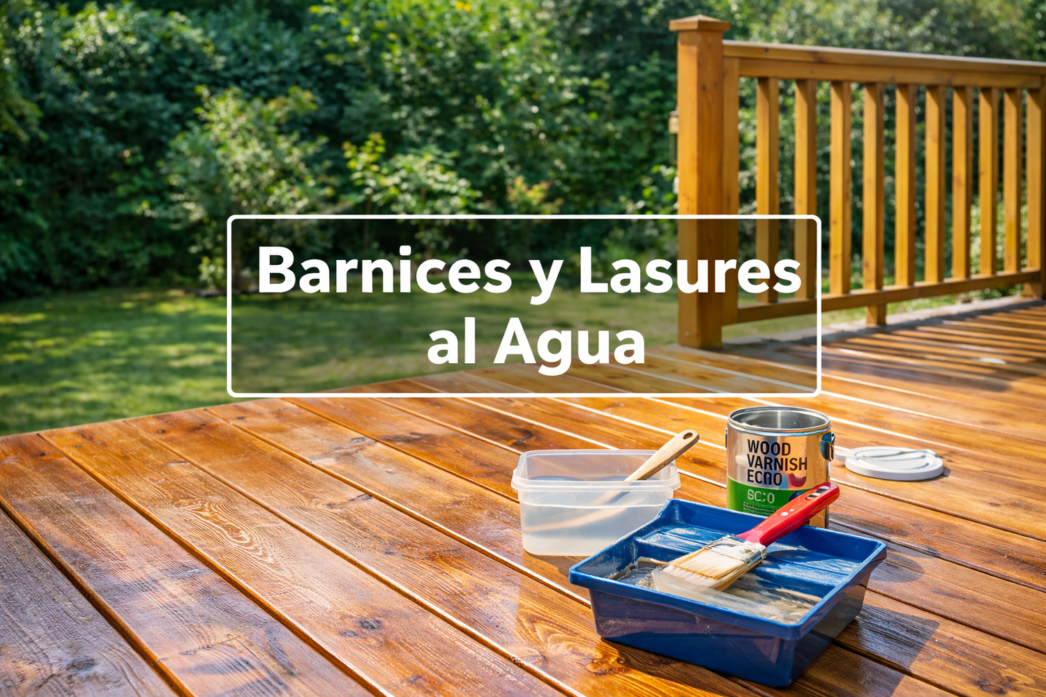 Barnices y Lasures al Agua