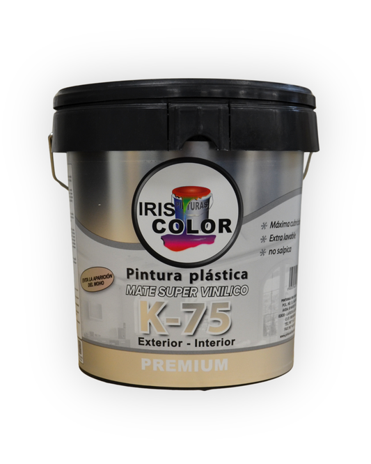 Pintura Plástica Mate K-75 Premium – Súper Lavable