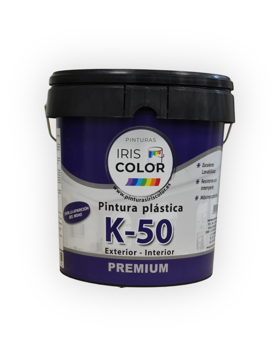 Pintura Plástica Mate K-50 Profesional – Alto Rendimiento